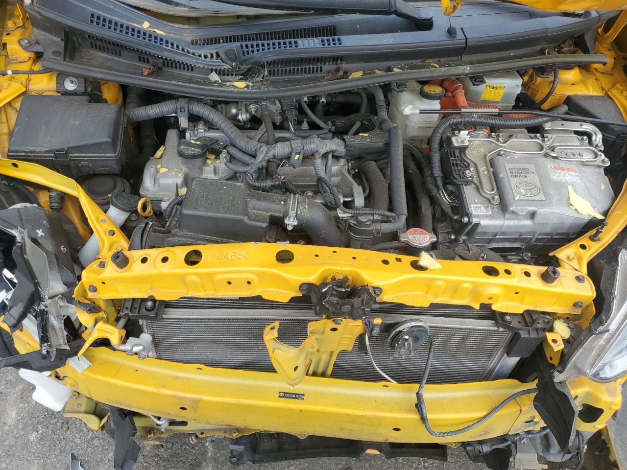 2015 Toyota Prius C VIN: JTDKDTB38F1107581 Lot: 86124655