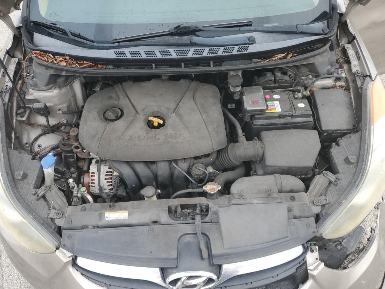 2012 Hyundai Elantra Gls VIN: 5NPDH4AE5CH119892 Lot: 84908845