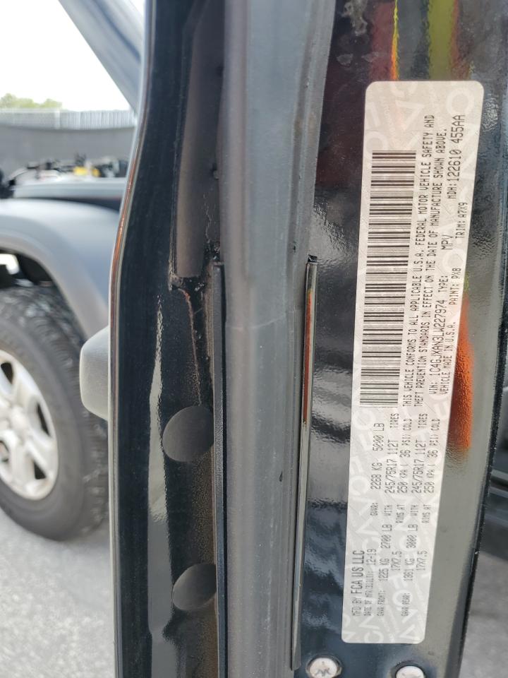 2020 Jeep Wrangler Sport VIN: 1C4GJXAN3LW227974 Lot: 85357585