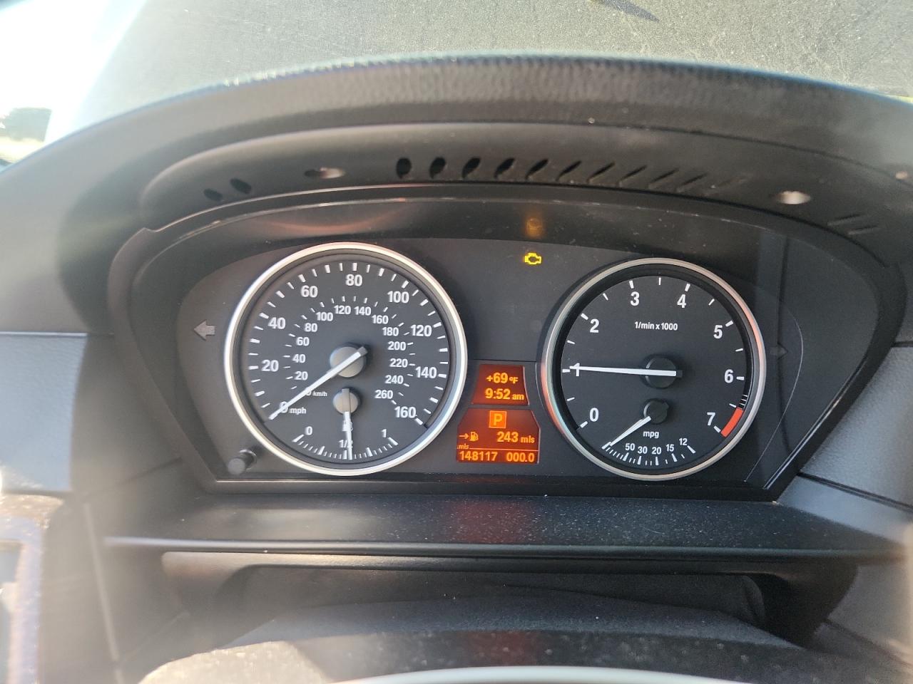 2008 BMW 550 I VIN: WBANW53578CT54274 Lot: 82470835