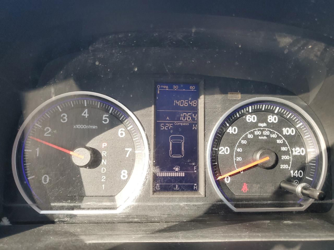 2010 Honda Cr-V Ex VIN: 5J6RE3H54AL011751 Lot: 91031125