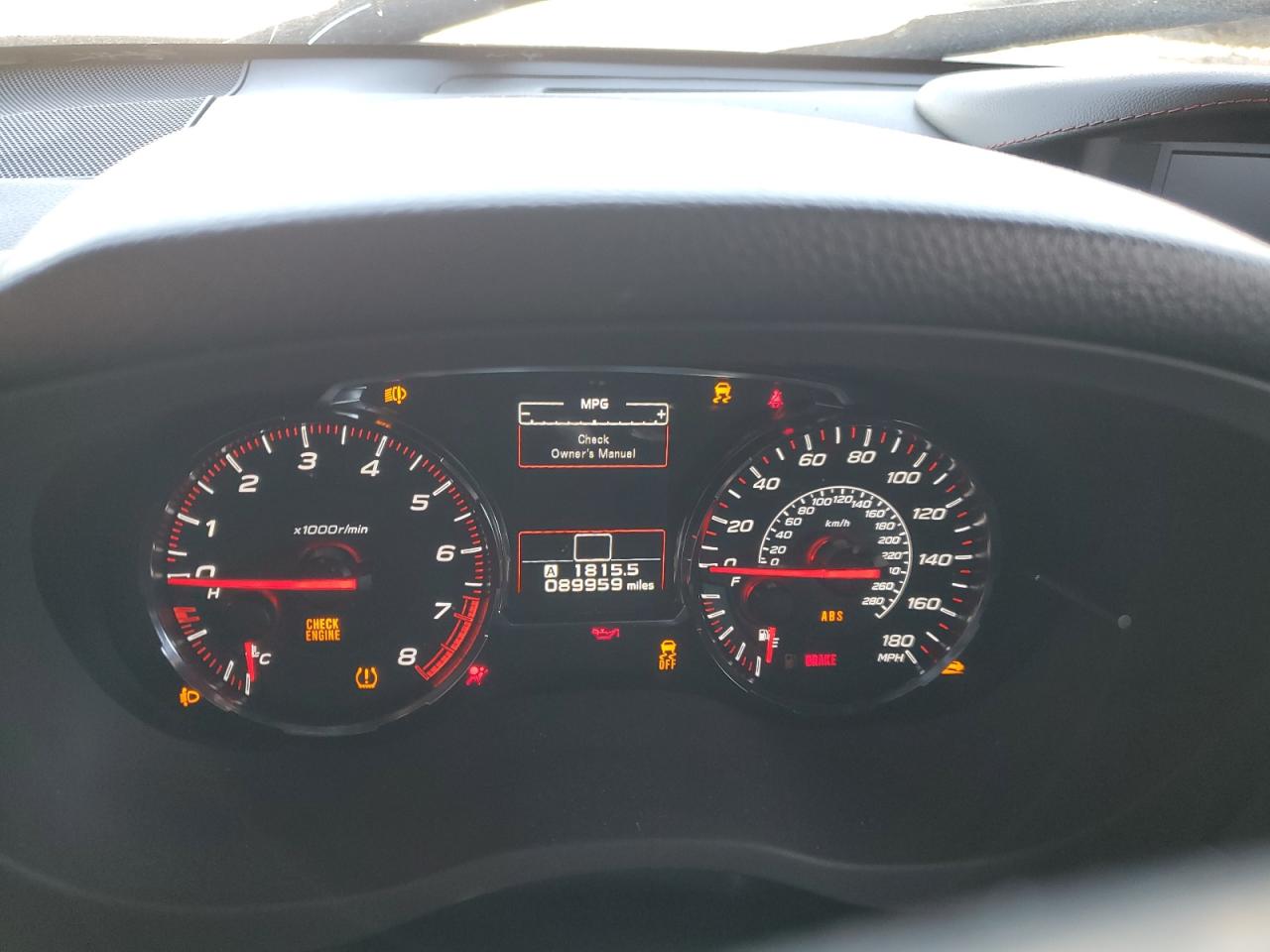 2019 Subaru Wrx Premium VIN: JF1VA1B61K9808369 Lot: 82274005