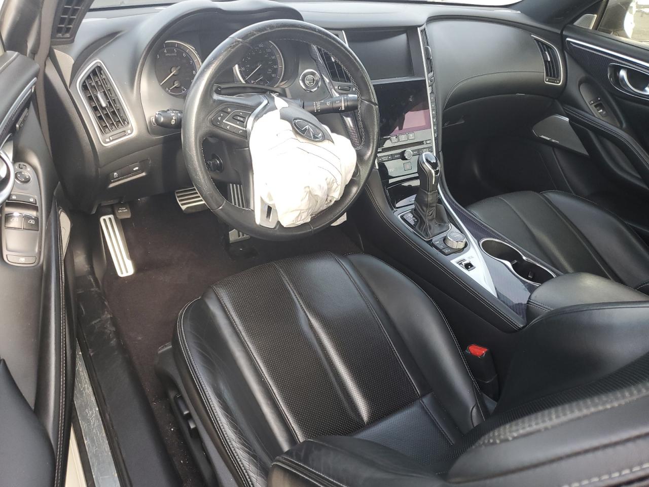 2017 Infiniti Q60 Red Sport 400 VIN: JN1FV7EL6HM700829 Lot: 82261765