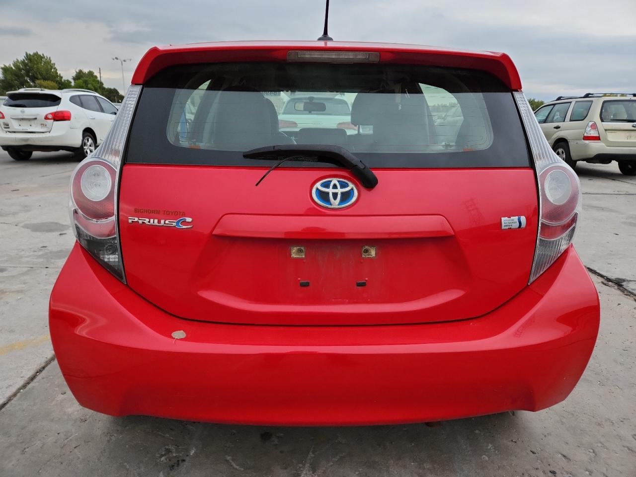 2013 Toyota Prius C VIN: JTDKDTB36D1556657 Lot: 84994135