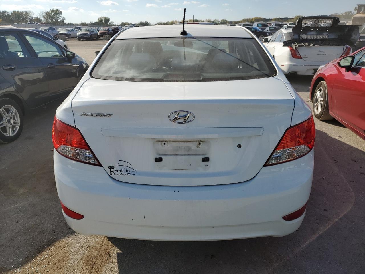 2014 Hyundai Accent Gls VIN: KMHCT4AE2EU658162 Lot: 90418045