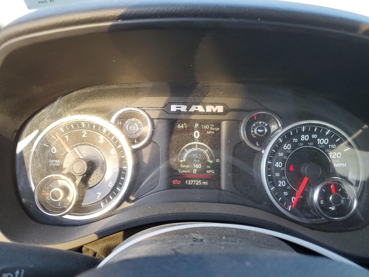 2020 Ram 1500 Big Horn/Lone Star VIN: 1C6RREFT9LN354416 Lot: 84805225