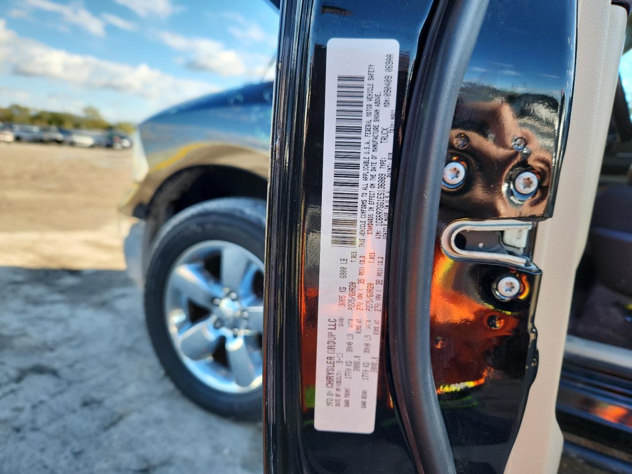 2014 Ram 1500 Slt VIN: 1C6RR7GG1ES136889 Lot: 89908035