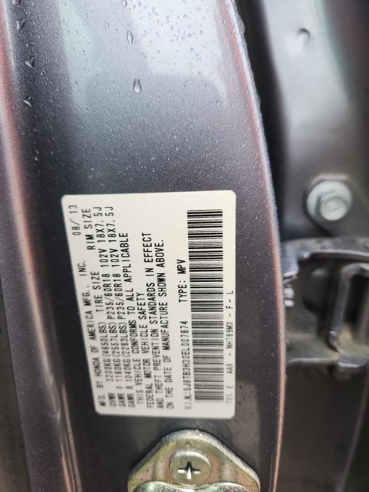 2014 Acura Rdx VIN: 5J8TB3H30EL007674 Lot: 90522115