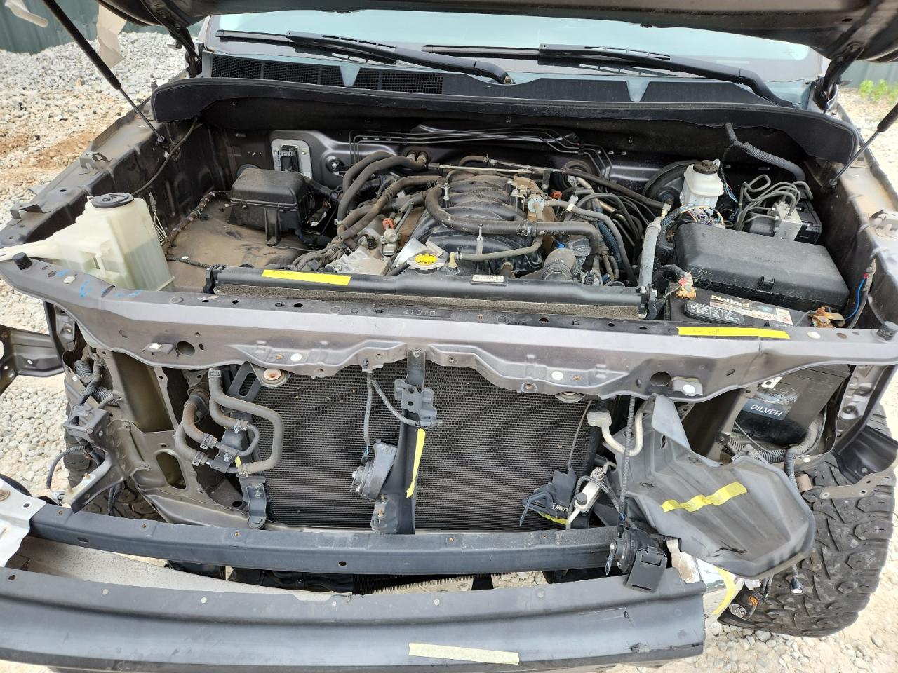 2014 Toyota Tundra Double Cab Sr VIN: 5TFUY5F11EX357001 Lot: 71056645