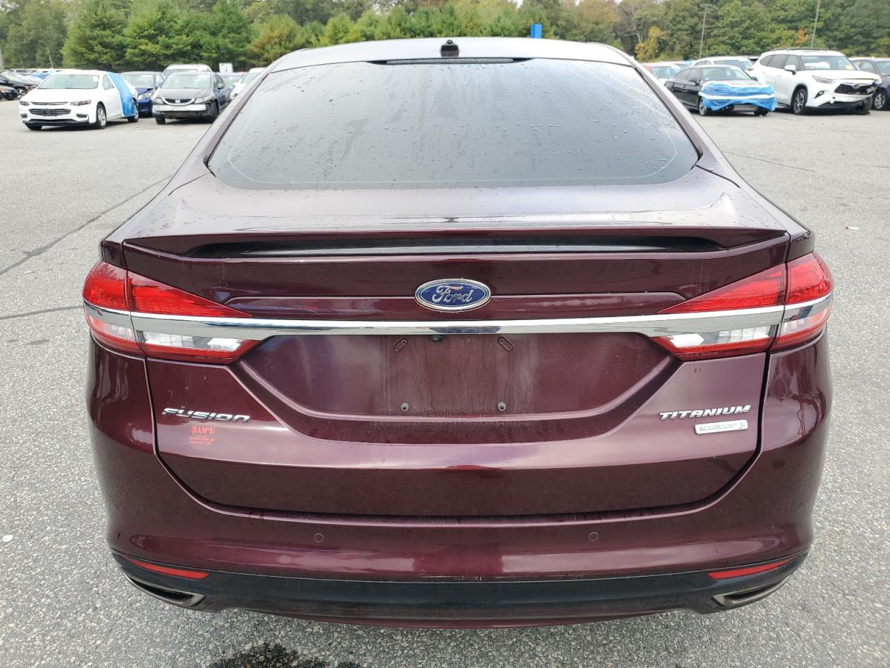 2017 Ford Fusion Titanium VIN: 3FA6P0K94HR160739 Lot: 82205025