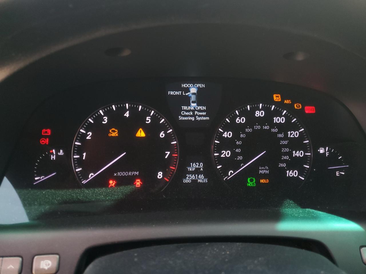 2007 Lexus Ls 460 VIN: JTHBL46F175007814 Lot: 84454905