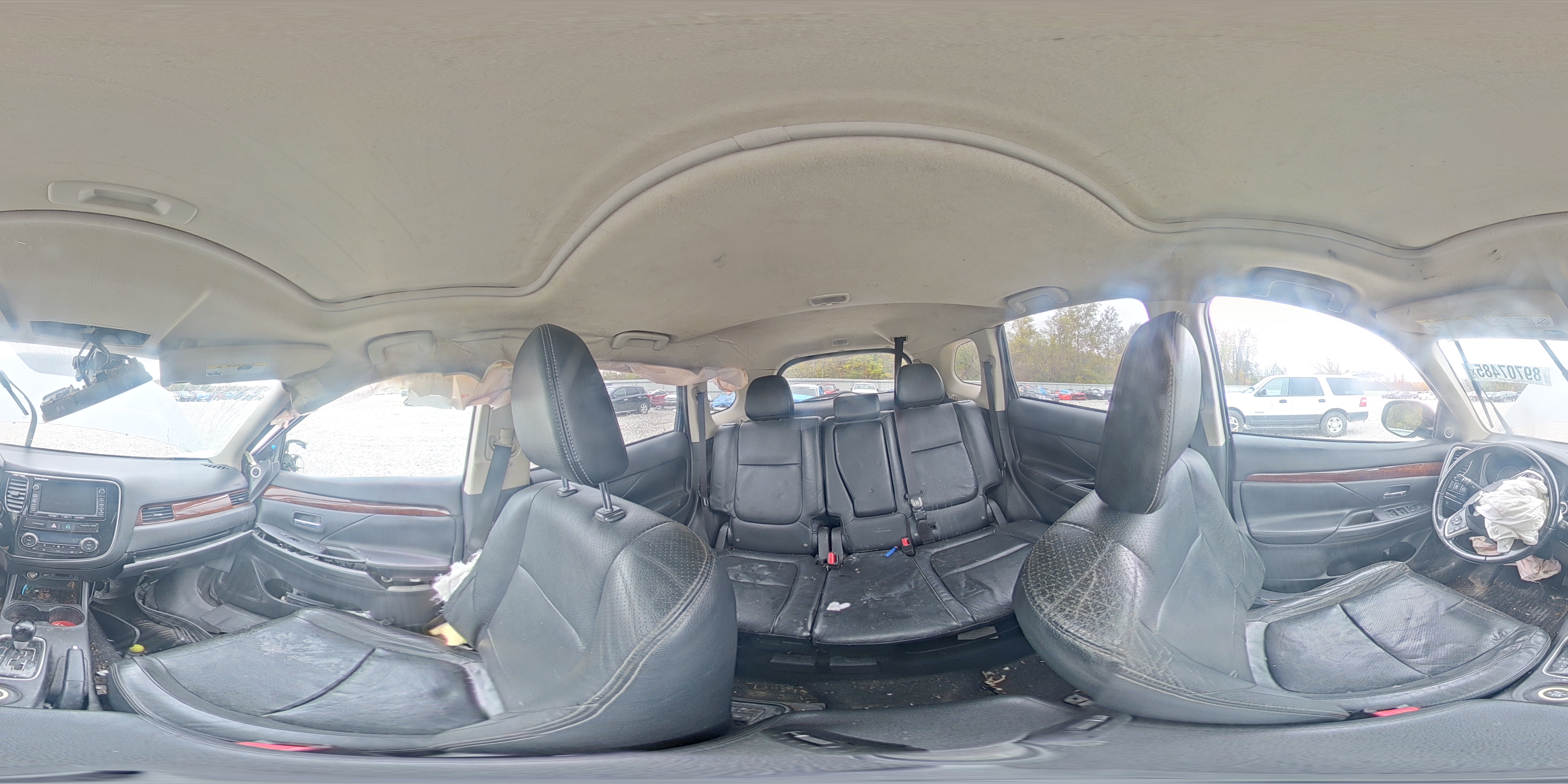 2014 Mitsubishi Outlander Se VIN: JA4AZ3A34EZ003999 Lot: 89707485