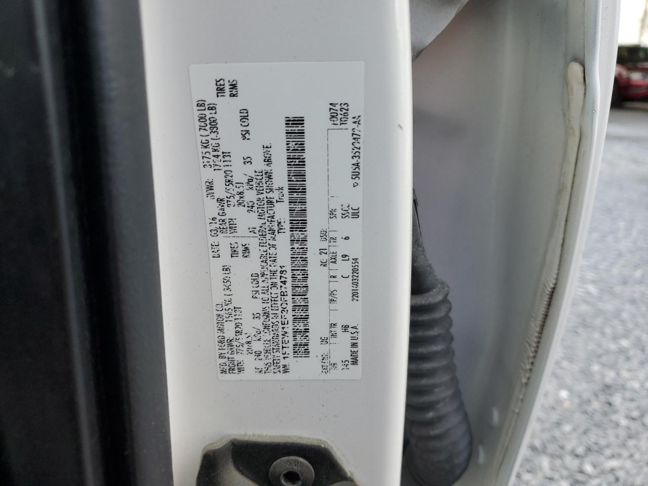 2016 Ford F150 Supercrew VIN: 1FTEW1EF2GFB74781 Lot: 89637385