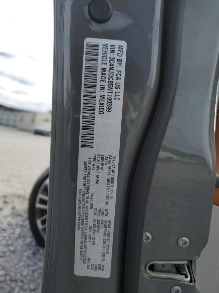 2022 Jeep Compass Limited VIN: 3C4NJDCB5NT199399 Lot: 84790715