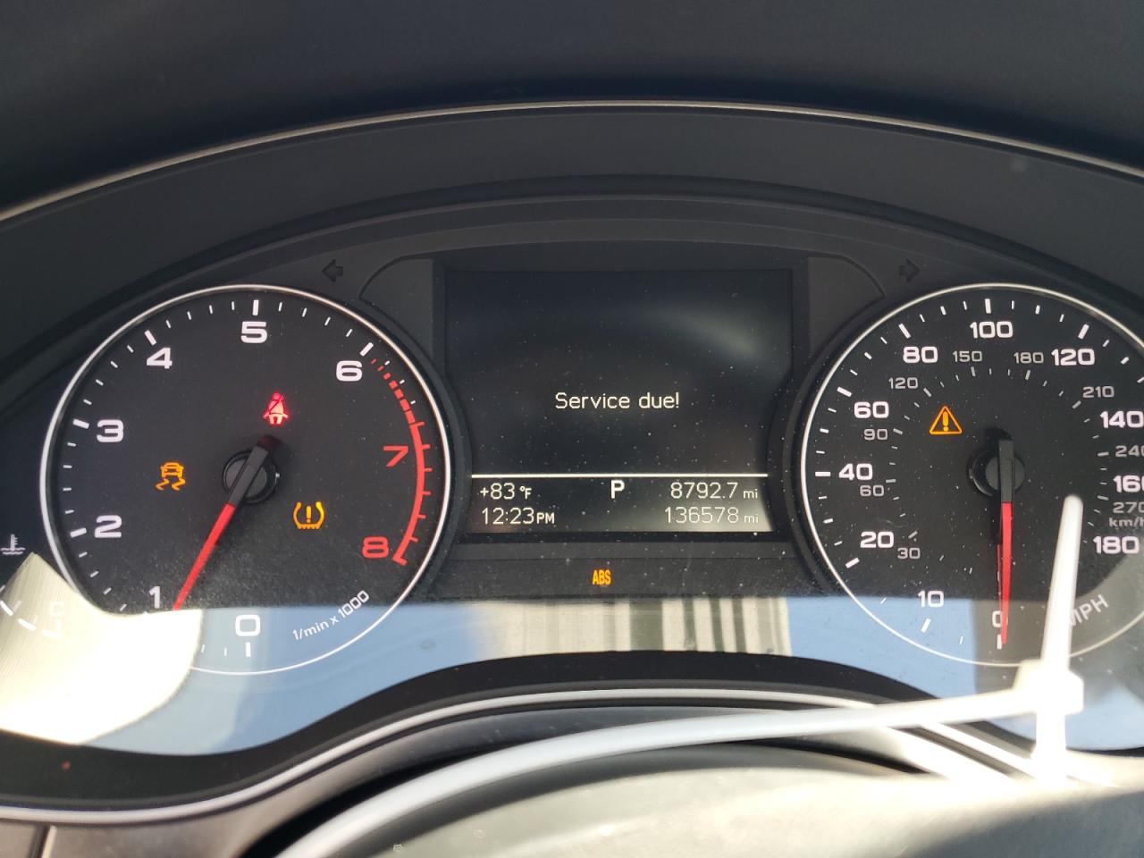 2013 Audi A6 Premium VIN: WAUFFAFC8DN125138 Lot: 87275885