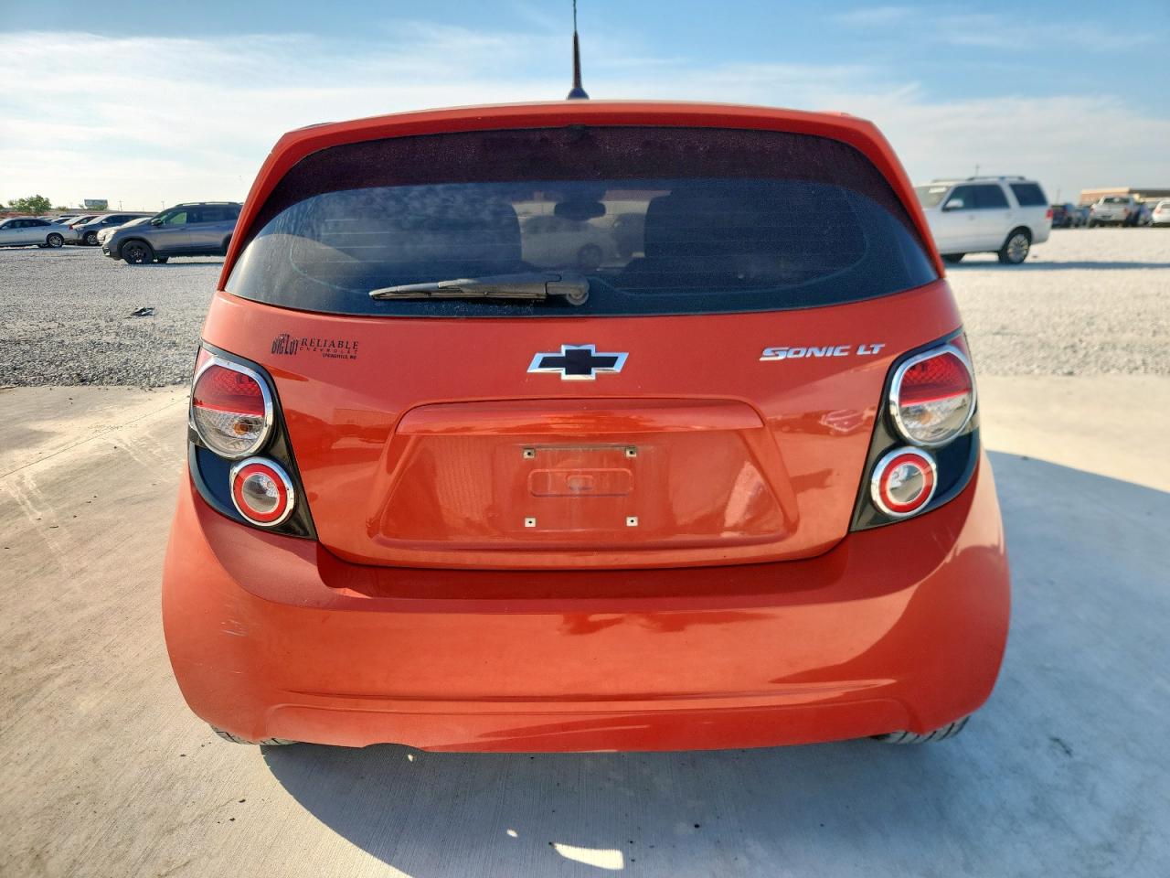 2012 Chevrolet Sonic Lt VIN: 1G1JC6SH8C4105800 Lot: 82298225