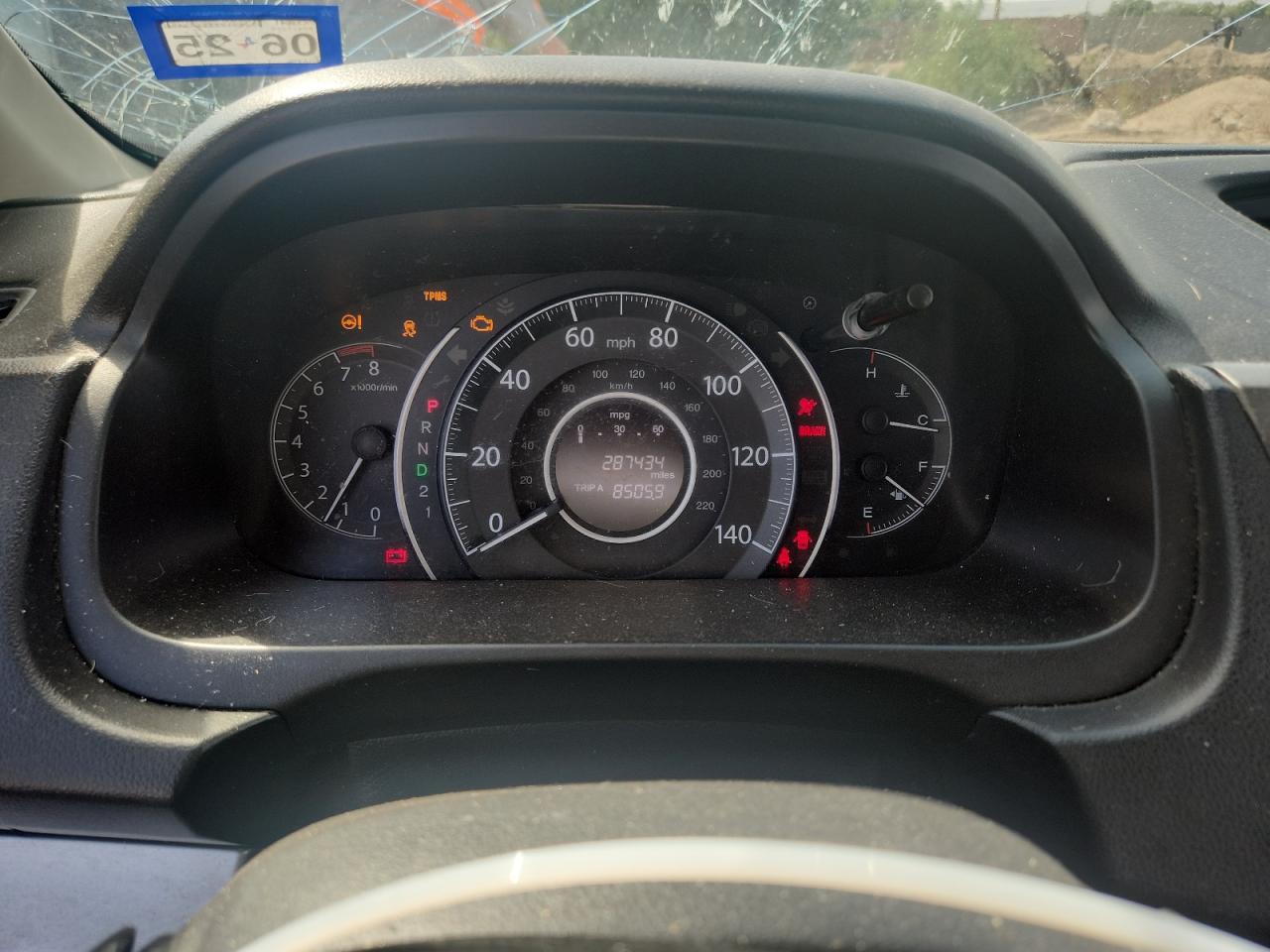 2013 Honda Cr-V Lx VIN: 5J6RM3H30DL026866 Lot: 84614305