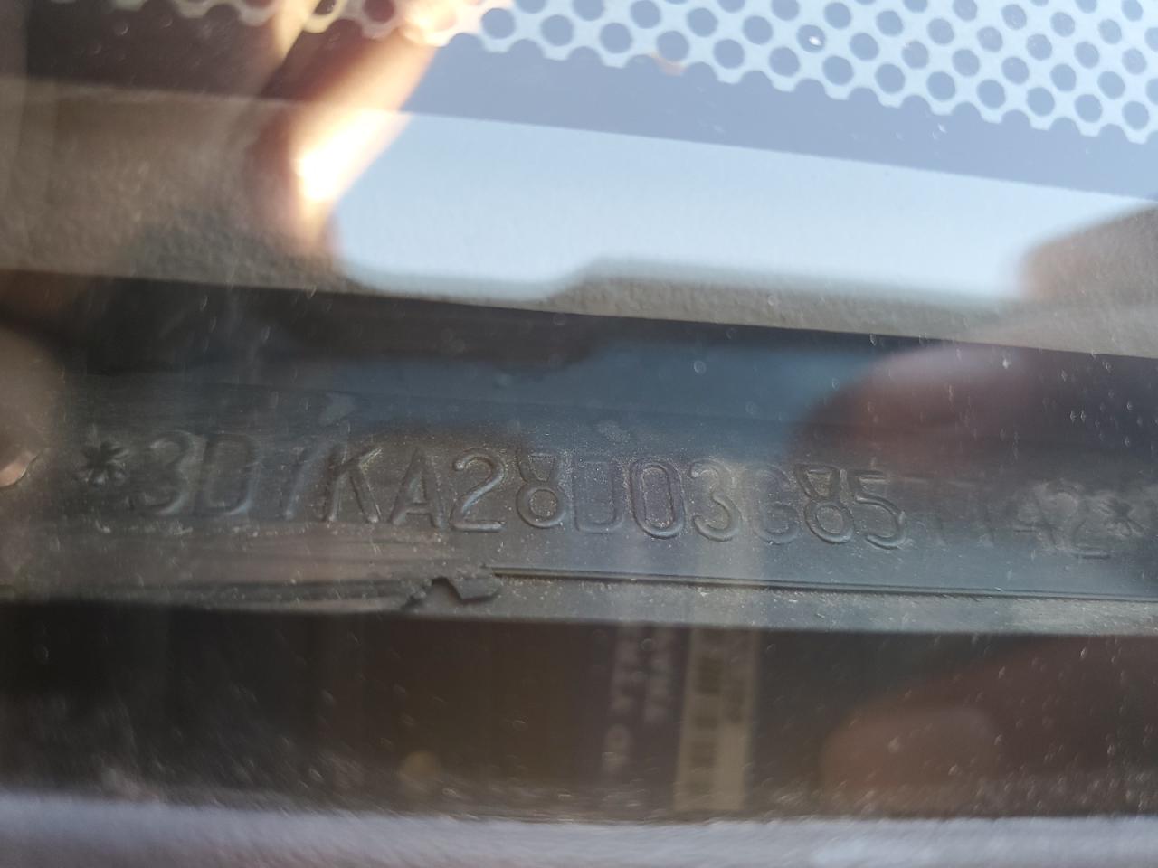 2003 Dodge Ram 2500 St VIN: 3D7KA28D03G857742 Lot: 82515725