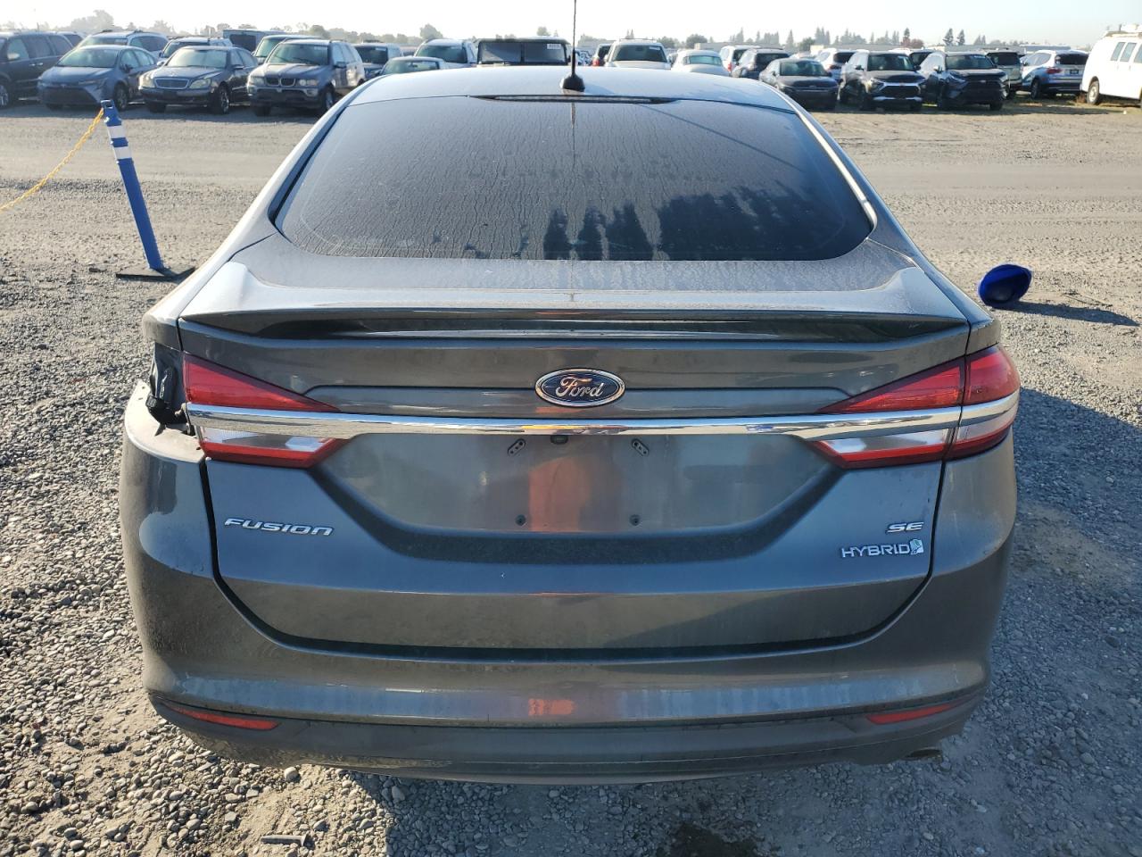 2018 Ford Fusion Se Hybrid VIN: 3FA6P0LU7JR207206 Lot: 90928735