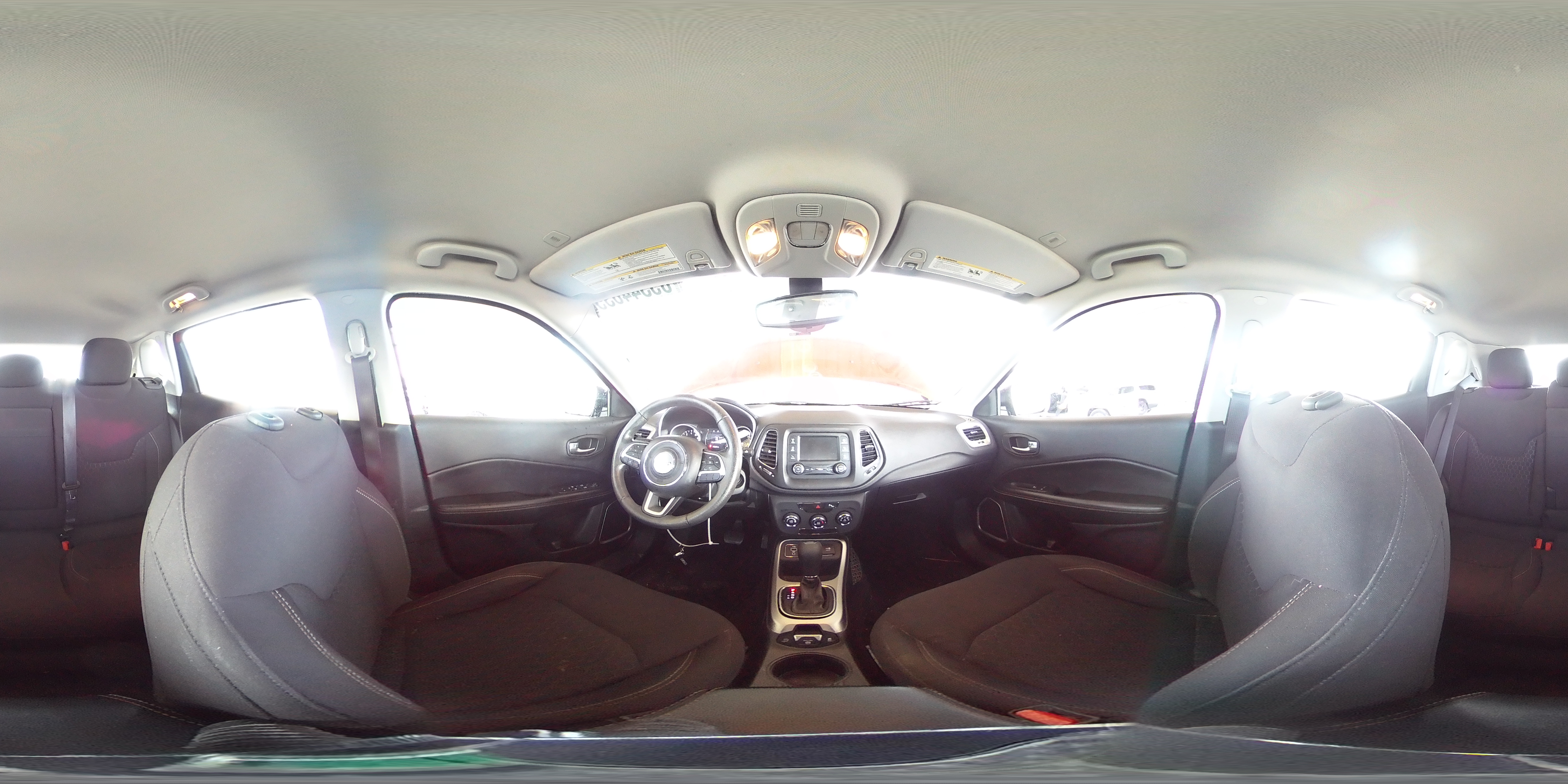 2017 Jeep Compass Sport VIN: 3C4NJCAB5HT697510 Lot: 85344635