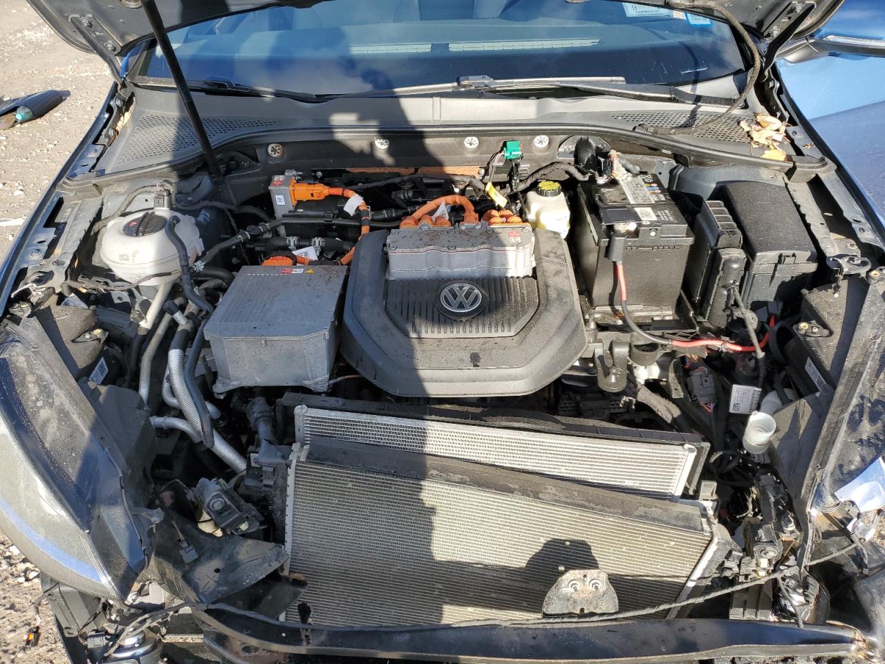 2015 Volkswagen E-Golf Sel Premium VIN: WVWPP7AU4FW910003 Lot: 87371215