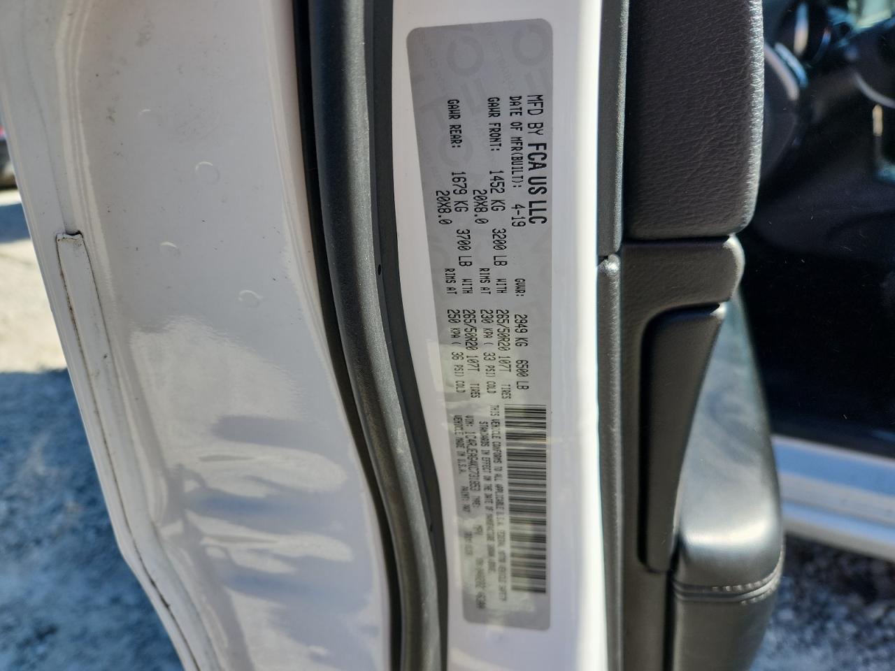 2019 Jeep Grand Cherokee Laredo VIN: 1C4RJEAG4KC731853 Lot: 84924105