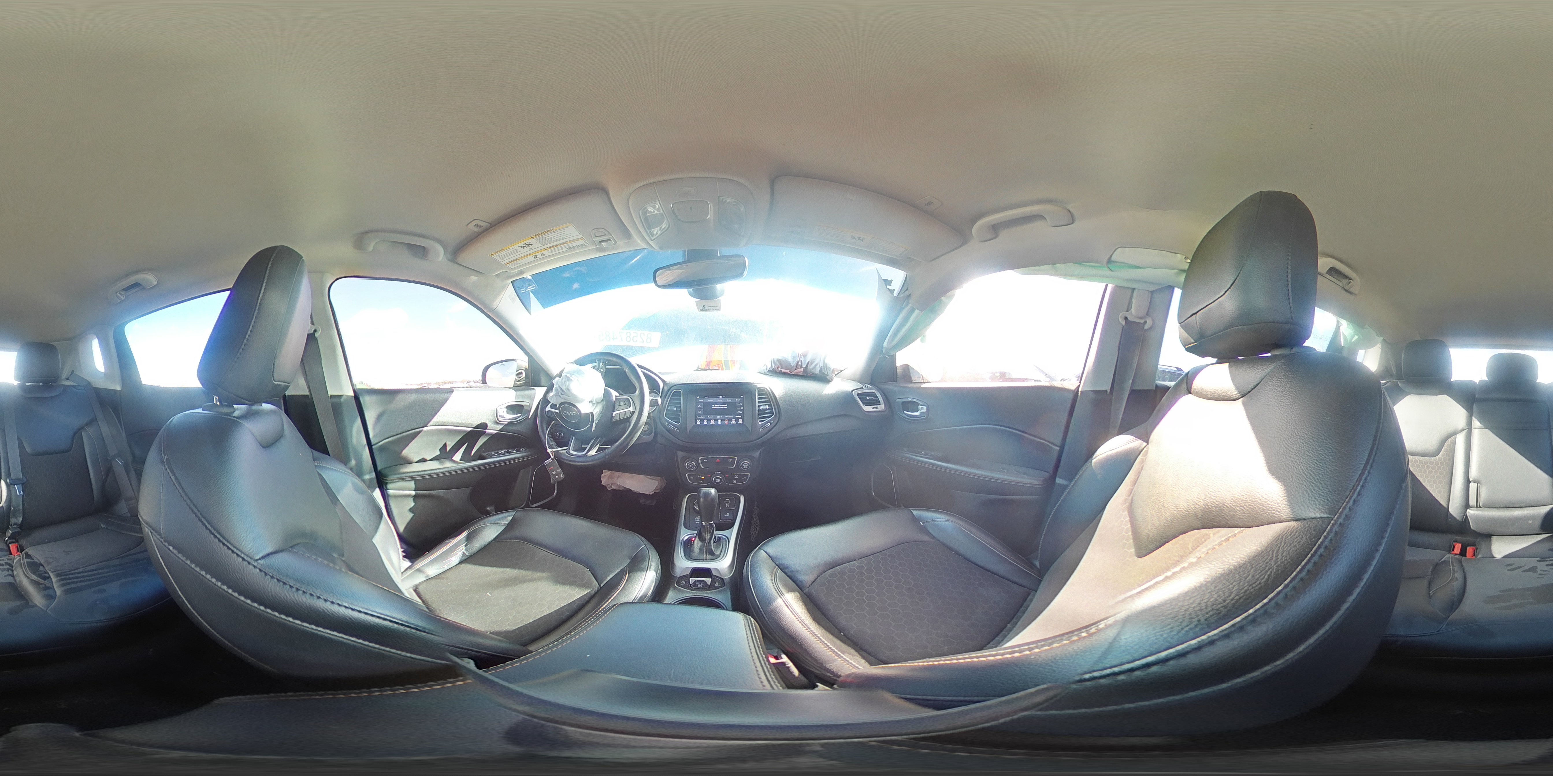 2017 Jeep Compass Latitude VIN: 3C4NJDBB2HT657308 Lot: 82587485