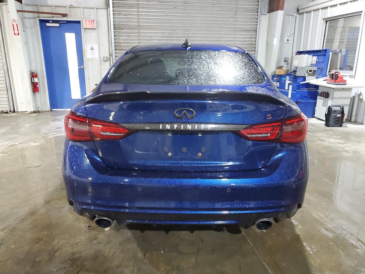 2018 Infiniti Q50 Red Sport 400 VIN: JN1FV7AR9JM481171 Lot: 86522055