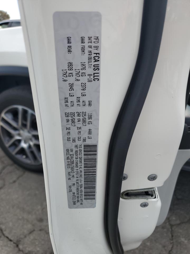 2018 Jeep Compass Latitude VIN: 3C4NJCBB8JT503413 Lot: 90652705