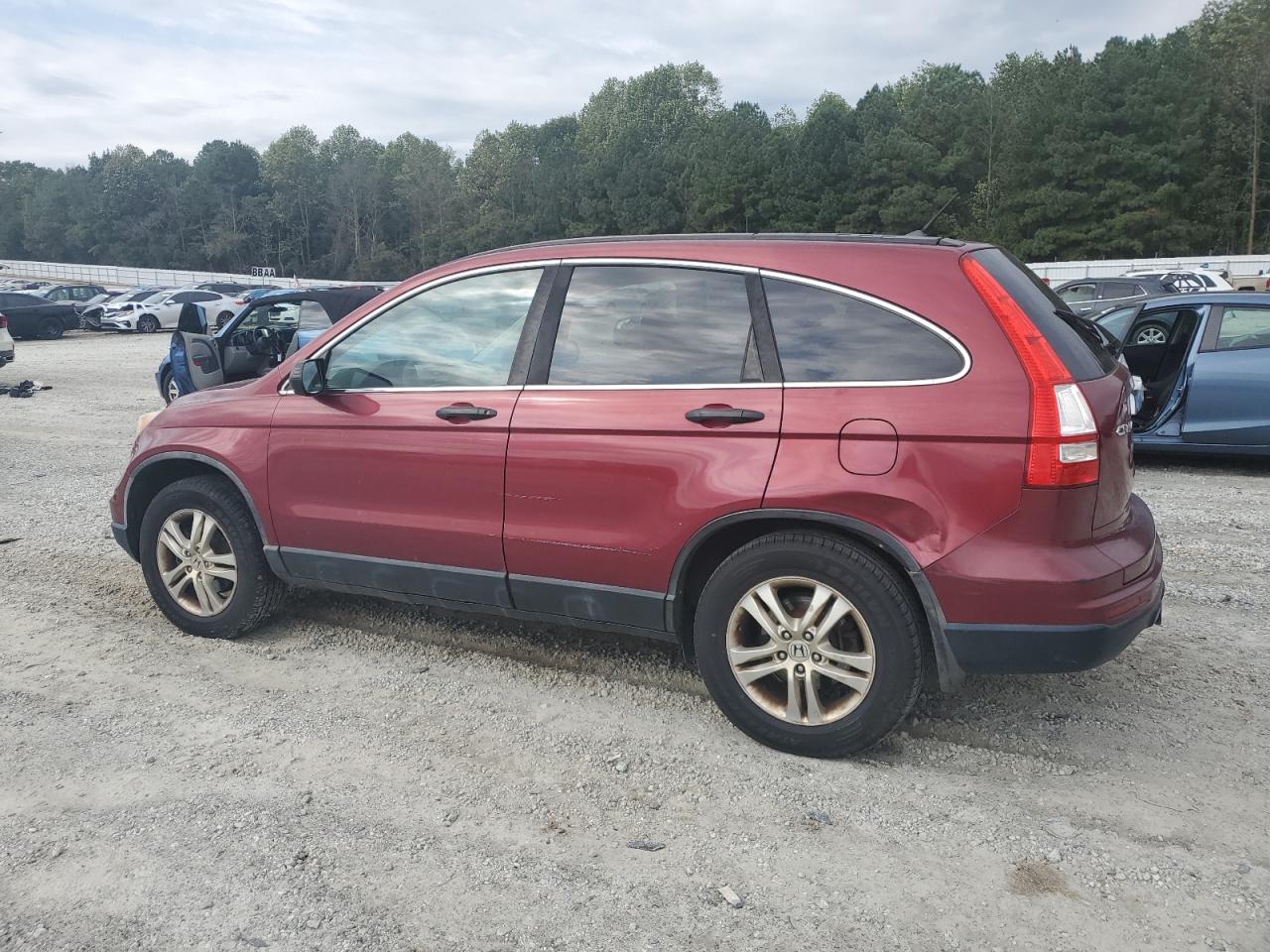 2010 Honda Cr-V Ex VIN: 5J6RE4H50AL077462 Lot: 80509455