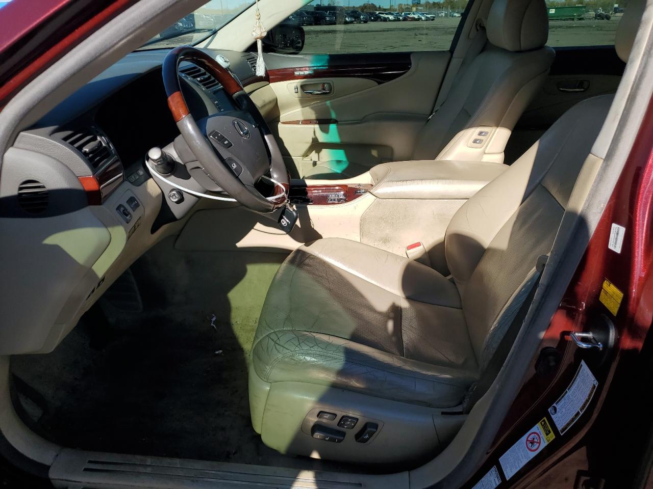 2009 Lexus Ls 460 VIN: JTHCL46F995003758 Lot: 87028515