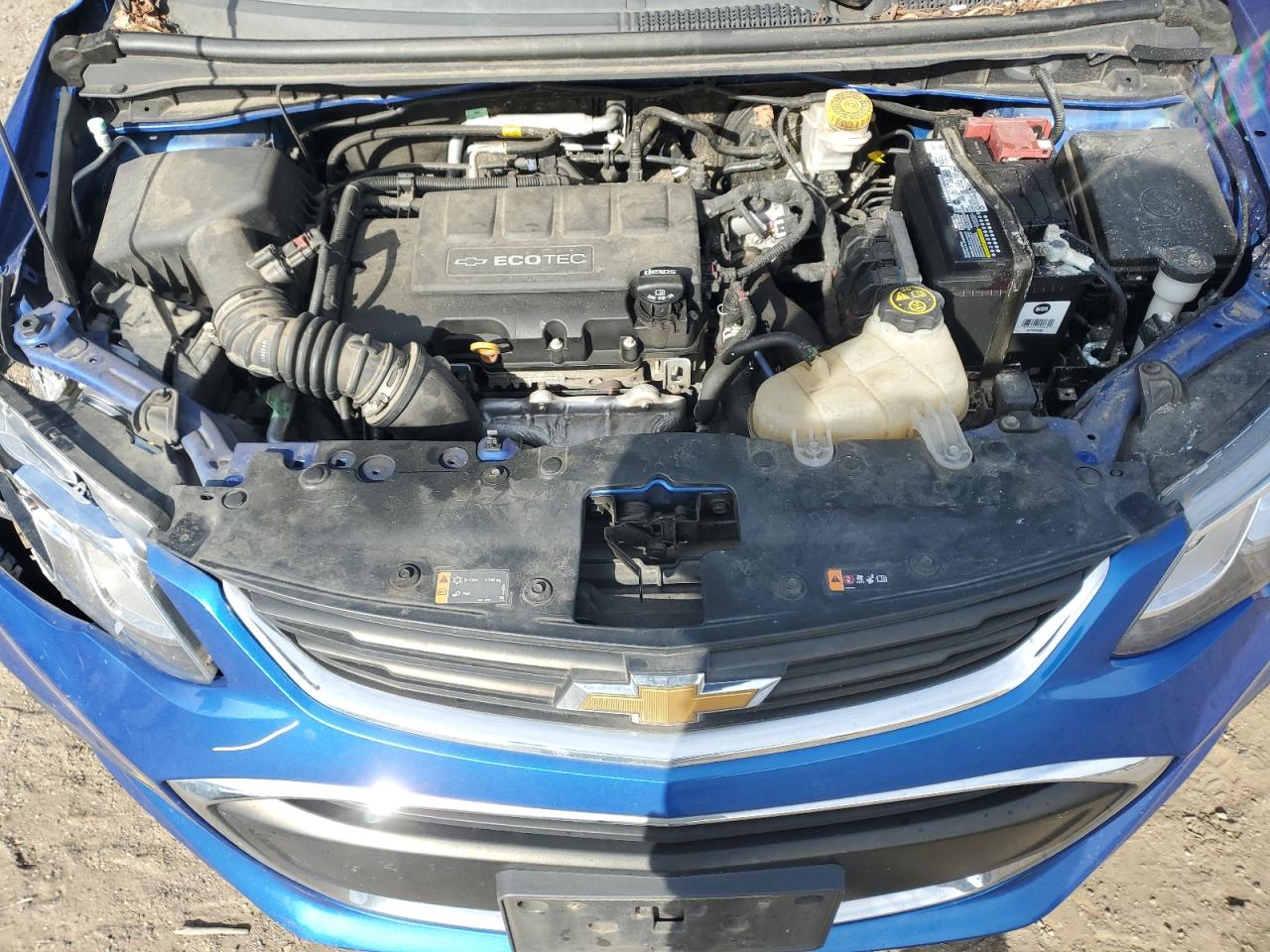 2019 Chevrolet Sonic Lt VIN: 1G1JD5SB8K4136076 Lot: 90117515