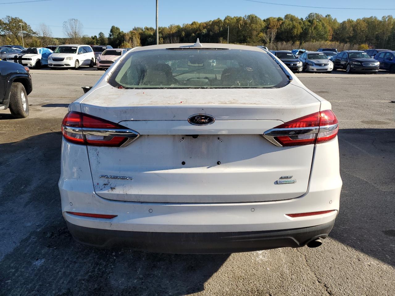 2020 Ford Fusion Se VIN: 3FA6P0HD7LR218153 Lot: 87370405