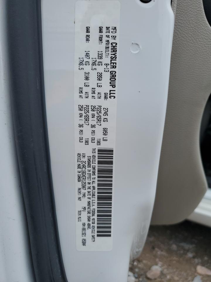 2014 Chrysler Town & Country Touring VIN: 2C4RC1BGXER125907 Lot: 86479295