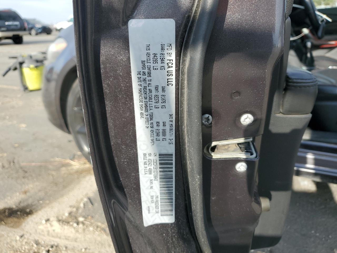 2016 Dodge Dart Gt VIN: 1C3CDFEB1GD728643 Lot: 90113485