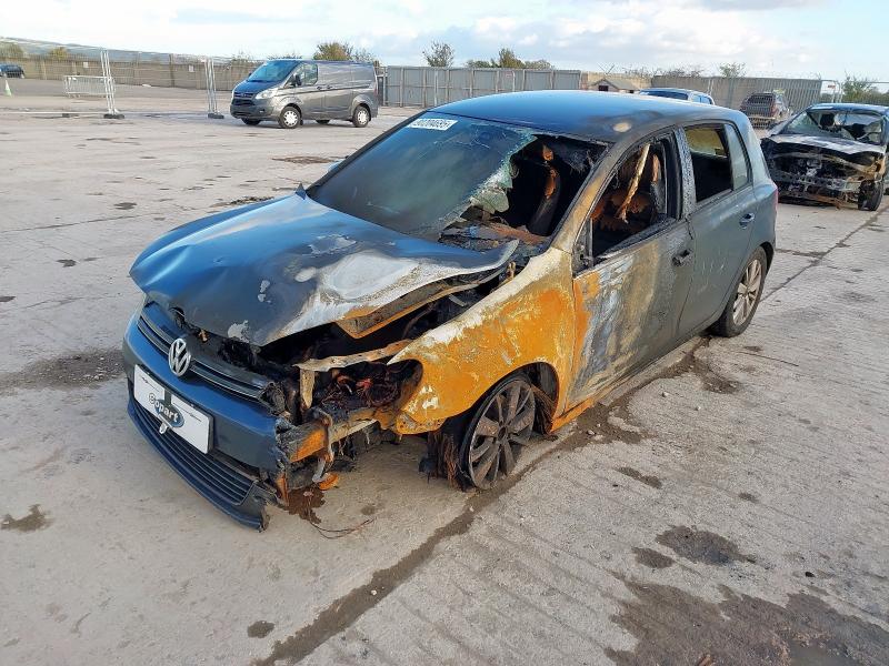 2012 VOLKSWAGEN GOLF 1.6 TDI 105 BLUEMOTION TECH MATCH 5DR DSG for sale at Copart YORK