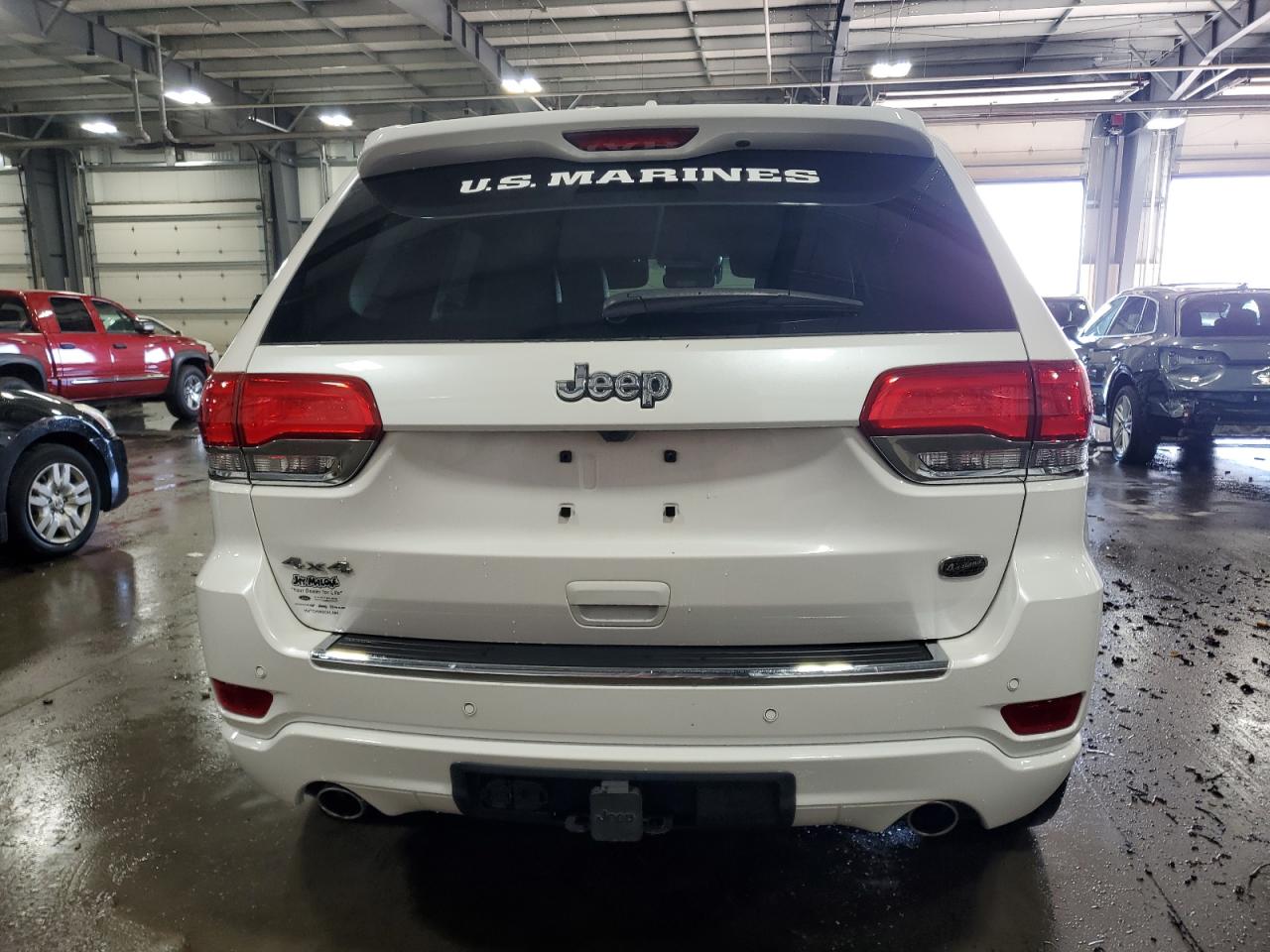 2018 Jeep Grand Cherokee Overland VIN: 1C4RJFCG5JC216281 Lot: 85570555