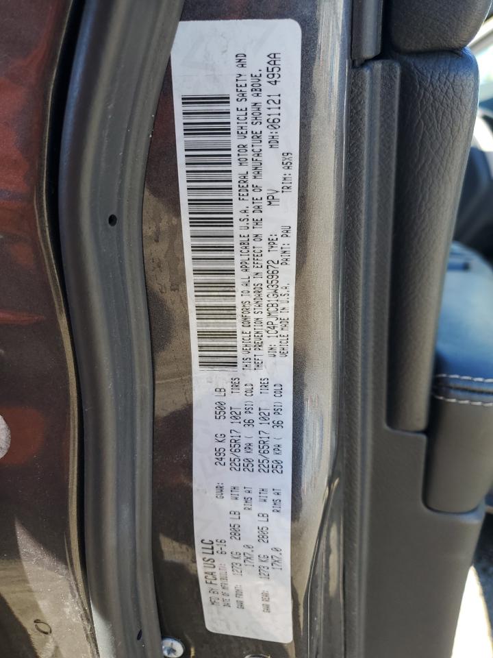 2016 Jeep Cherokee Latitude VIN: 1C4PJMCB1GW359672 Lot: 86788815