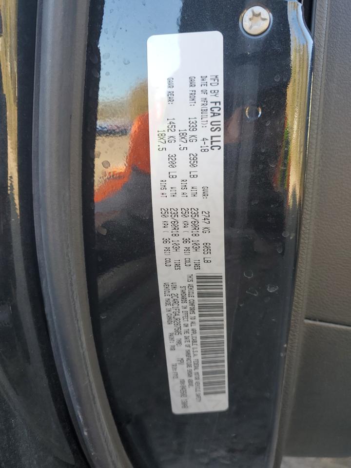 2018 Chrysler Pacifica Touring Plus VIN: 2C4RC1FG4JR287505 Lot: 90356285