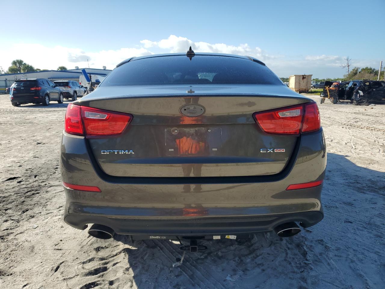 2014 Kia Optima Ex VIN: 5XXGN4A71EG318587 Lot: 86512845