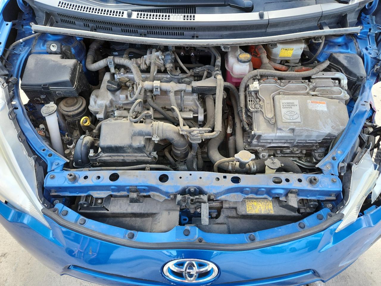 2014 Toyota Prius C VIN: JTDKDTB33E1571683 Lot: 86134675