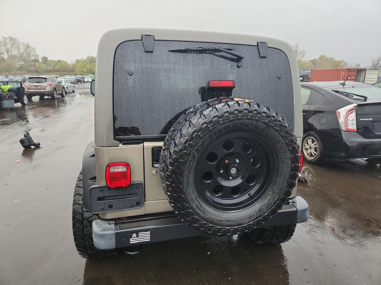 2004 Jeep Wrangler / Tj Rubicon VIN: 1J4FA69S14P800280 Lot: 82372155