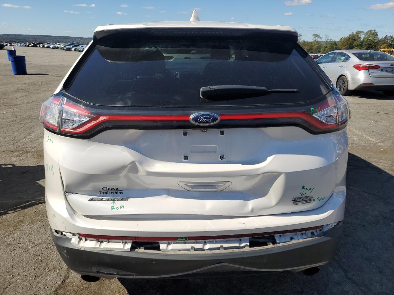 2017 Ford Edge Sel VIN: 2FMPK4J94HBB55105 Lot: 85514275