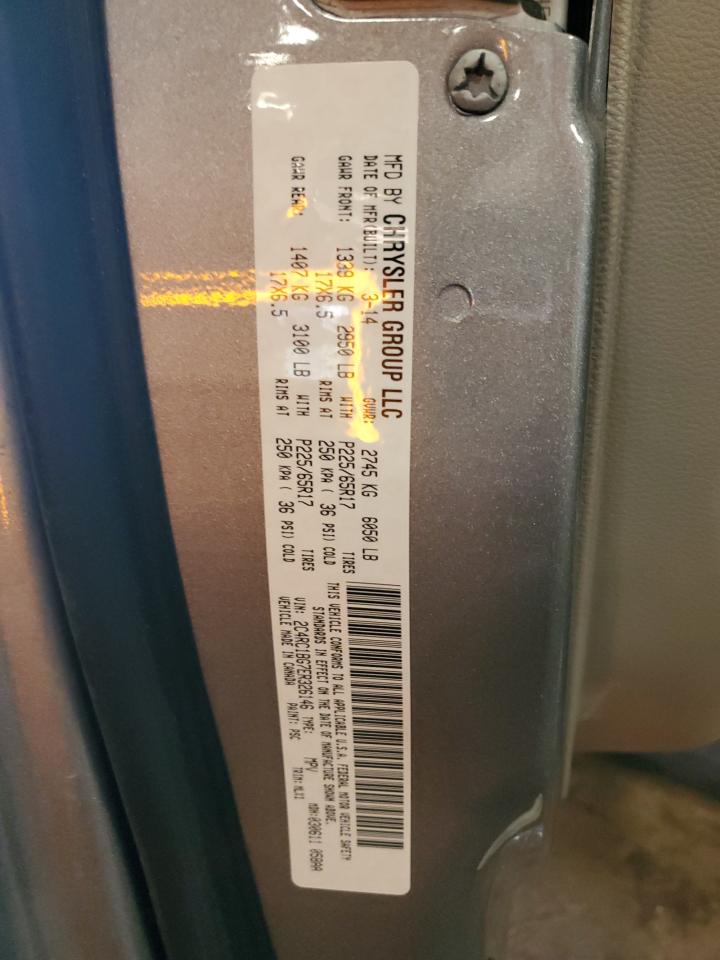 2014 Chrysler Town & Country Touring VIN: 2C4RC1BG7ER326146 Lot: 84657765