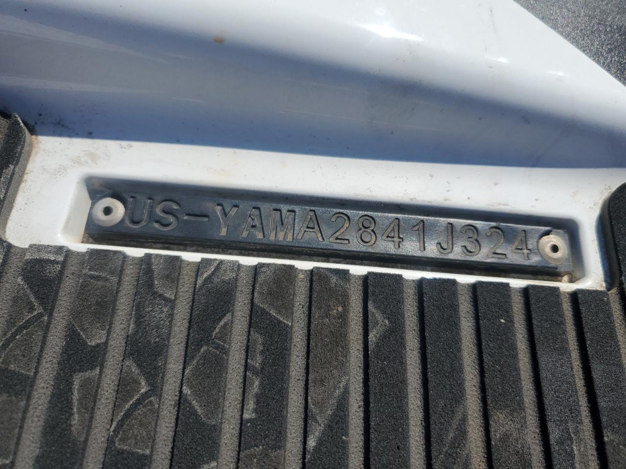 2024 Yamaha Vx Cruiser Ho VIN: YAMA2841J324 Lot: 86143555