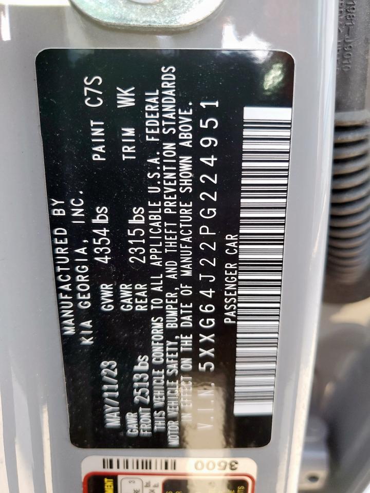 2023 Kia K5 Gt Line VIN: 5XXG64J22PG224951 Lot: 84524885