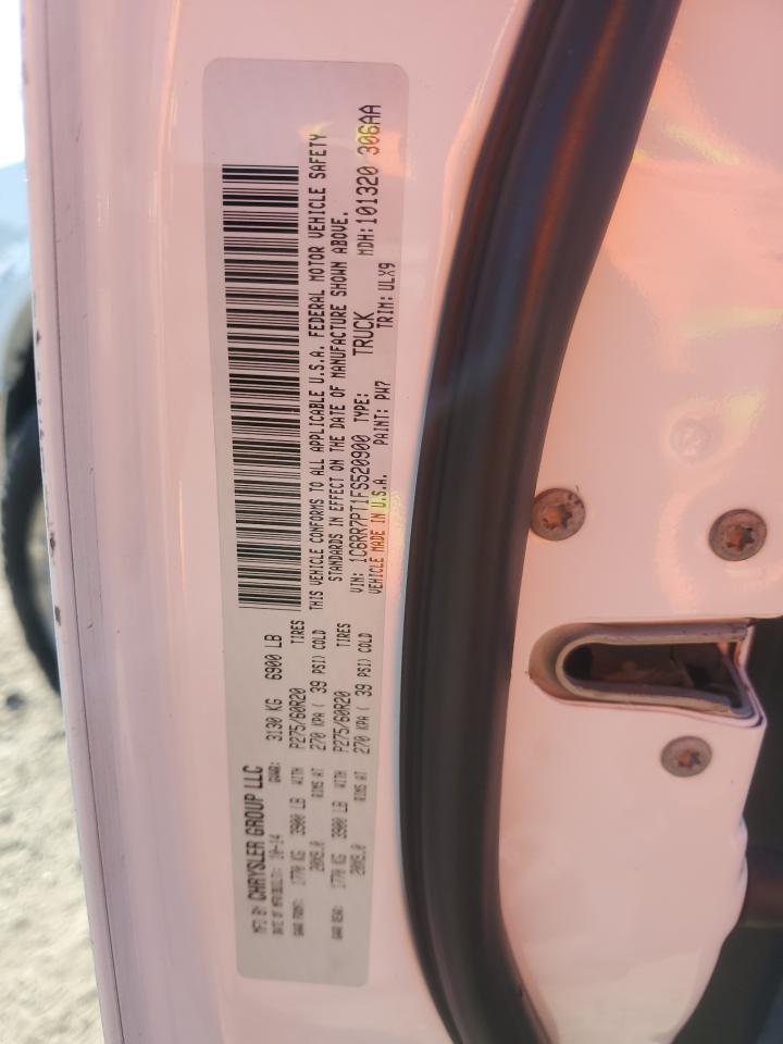 2015 Ram 1500 Longhorn VIN: 1C6RR7PT1FS520900 Lot: 85170965