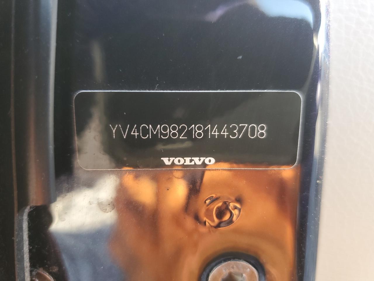 2008 Volvo Xc90 3.2 VIN: YV4CM982181443708 Lot: 82200225