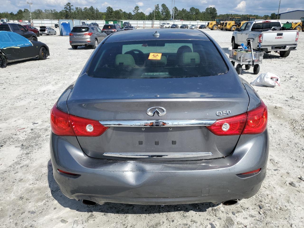 2014 Infiniti Q50 Hybrid Premium VIN: JN1AV7AP3EM691957 Lot: 85677235