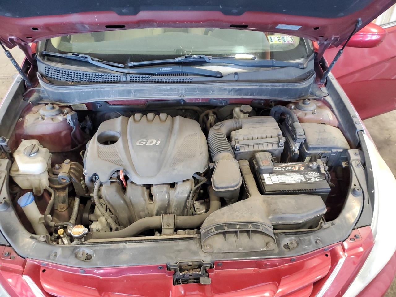 2012 Hyundai Sonata Gls VIN: 5NPEB4AC5CH418657 Lot: 85705255